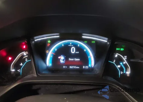 2019 Honda Civic Lx из США, поврежденный, VIN 2HGFC2F68KH574953